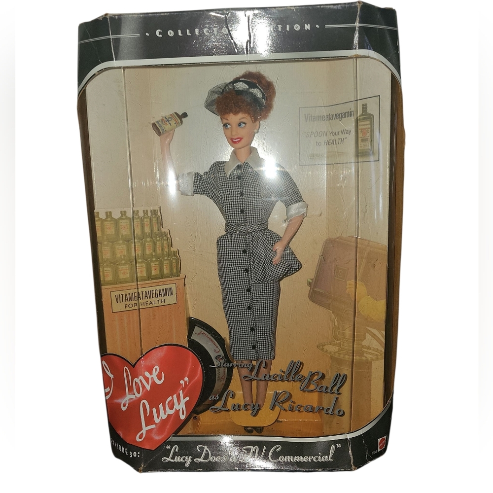 1997 Mattel "I Love Lucy: Lucy Does a TV Commercial" Collector Edition